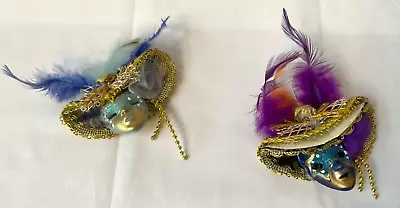 Mardi Gras Mask Magnets! Perfect Condition; Gorgeous Colors! • $9.99