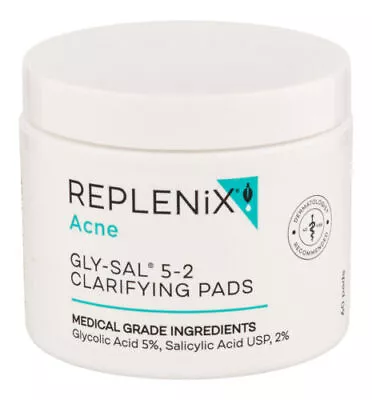 Topix Replenix Acne Solutions Gly/Sal 5-2 Pads 60 Pads Brand New • $26.87