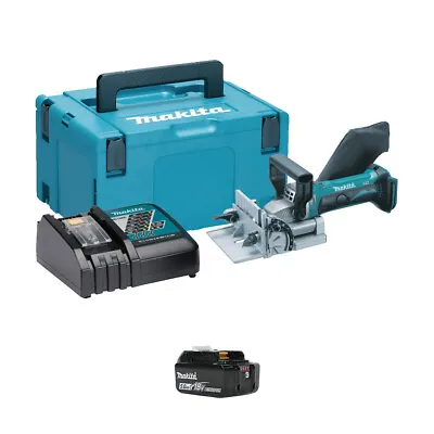 Makita DPJ180RTJ-1 18v LXT Biscuit Jointer (1x5Ah) • £410