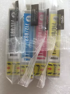£6.99 • Buy 4 Ink Cartridges For Epson Stylus Dx7000 Dx7400 Dx7450 Dx9400f Sx115 Printer