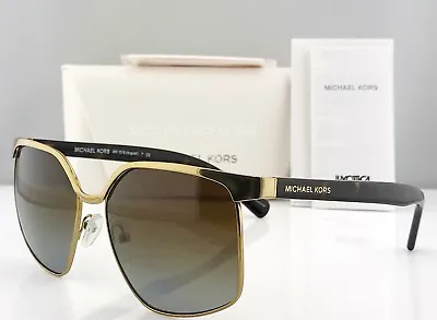 $59.99 • Buy Michael Kors Polarized Womens Sunglasses MK1018 1145T5 3P AUGUST Brown Gradient