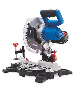 £129.99 • Buy Ferrex Cordless Lightweight Mitre Saw 210mm Blade 18v 4.0ah With Laser Guide Cut