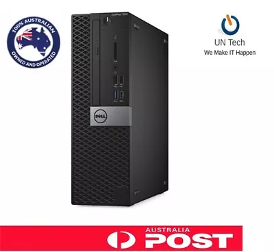 $189 • Buy Dell 7050 SFF Desktop PC Intel I5-7500 @3.40 8/16GB RAM 256/512 SSD Win 11 WiFi