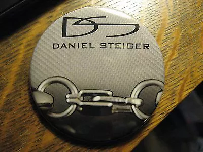 $19.99 • Buy Daniel Steiger Chain Wrist Watch DS Logo Advertisement Pocket Lipstick Mirror 