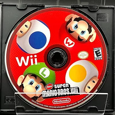 New Super Mario Bros. Wii - Wii Disc Only • $5