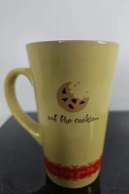 Joyce Meyer Ministries Coffee Mug Yellow And Red Buy The Shoes Eat The Cookie • $12.86