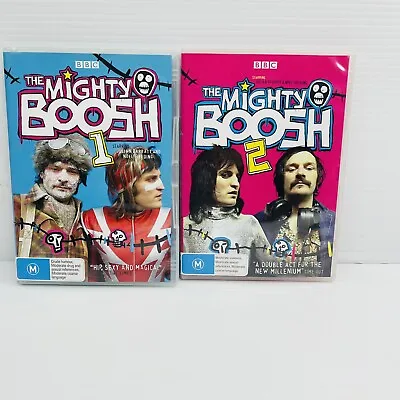 The Mighty Boosh Seasons 1 & 2 BBC Dvd Tv Series Region 4 Pal • $5.13