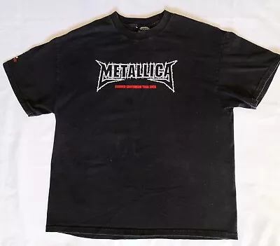 Vintage 2003 METALLICA Summer Sanitarium Band Tour Shirt XL RARE • $75