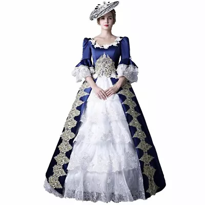 KEMAO Victorian Gown 18th Century Renaissance Costumes Marie Antoinette Dresses • $118