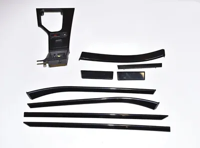 BMW E39 Black Piano Interior Trim Set High Polished OEM Door Dashboard Covers • $149.99