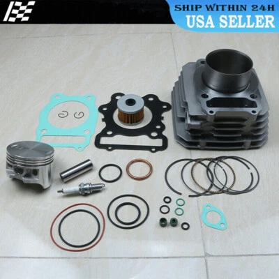$86.68 • Buy For Honda Fourtrax TRX300FW 1988-2000 Cylinder Piston Gasket Top End Rebuild Kit