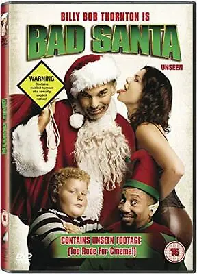 Bad Santa DVD Comedy (2005) Billy Bob Thornton Quality Guaranteed Amazing Value • £1.98