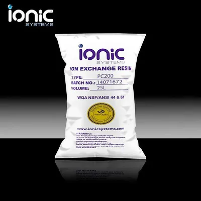 £99 • Buy 25 Litre Ionic Virgin Mixed Bed Resin For Window Cleaning