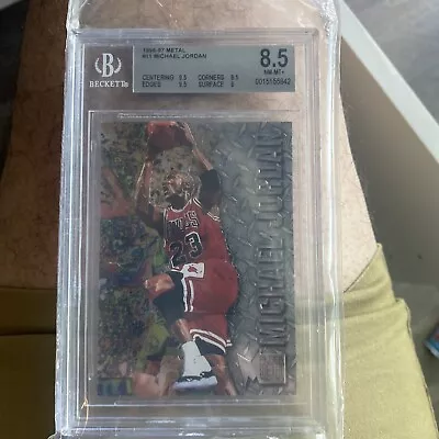 Michael Jordan Bcg 8.5  96-97 Metal #11 • $105