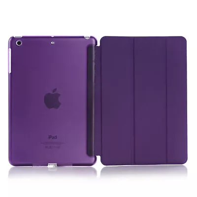 Case For IPad 10.2 2019 7th Generation Leather TPU Magnetic Flip Smart Cover • £5.48