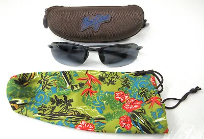 Maui Jim Sunglasses Makaha MJ-405-02 W/ Original Zippered Case + Bag MJ Sport • $119.95