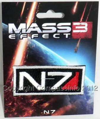 Mass Effect N7 Logo Embroidered Patch Cosplay • $6.49