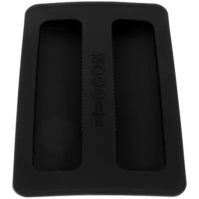 2 Slice Toaster Cover Silicone Dust Protector Black-HS • $10.49