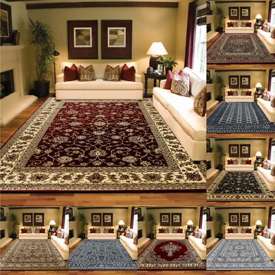 £124.99 • Buy Non Slip Large Traditional Rugs Bedroom Living Room Hallway Runner Floor Carpet