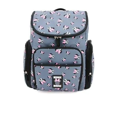 NEW Disney Minnie Mouse Backpack Diaper Bag With Adjustable Shoulder Straps • $24.99
