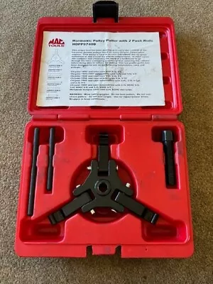 Mac Tools Harmonic Pulley Puller W 2 Push Rods HDPP9740B In Case • $59.95