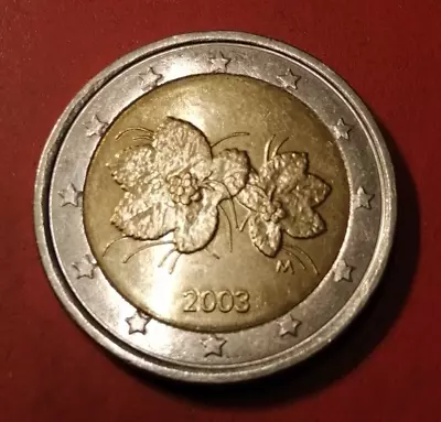 *Finland * 2 Euro *  2003  * Cond   EF+   * • $5.49