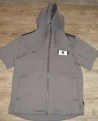 Nike Michigan State Spartans On-Field Showout $150 Hoodie Jacket Men's Large NWT • $45