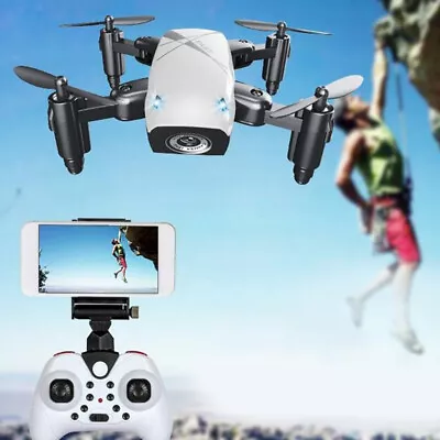 $34.91 • Buy S9 Drone Mini Small Foldable Pocket Quadcopter UAV For Kids Beginners Adult
