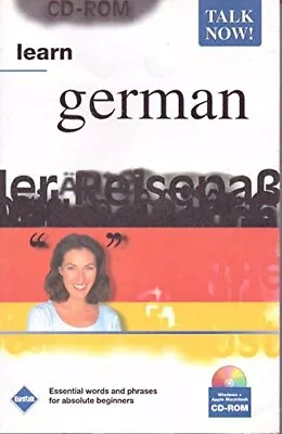 Talk Now: Learn German - Essential Words And Phrases For Absolute Begi... CD-ROM • £4.90