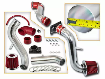 2.75  RED Cold Air Intake Induction Kit + Filter For 00-05 Eclipse 2.4 L4/3.0 V6 • $53.99