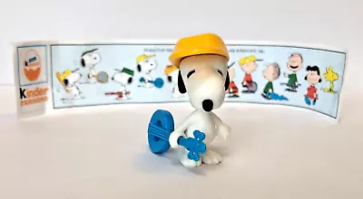 Vintage Kinder Surprise SNOOPY K94n39 - 1994 Ferraro - Snoopy With Guitar + BPZ • $7