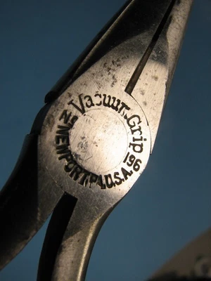 $25 • Buy Vintage Vacuum Grip Pliers Pre Snap On Newport No. 196 Very Different Design