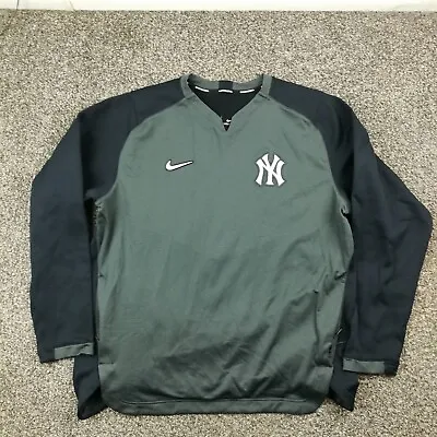 2020 New York Yankees Sweatshirt Nike Dri Fit Authentic Collection Mens XL • $54.99