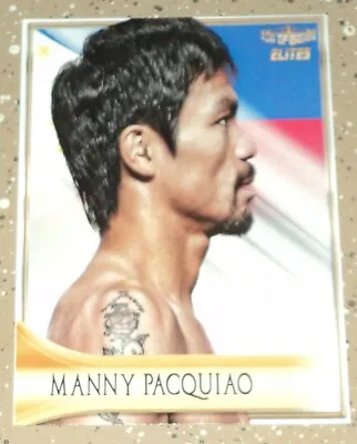 $5.49 • Buy Manny Pacquiao 2018 4LUVofBOXING Elites Boxing Card New 