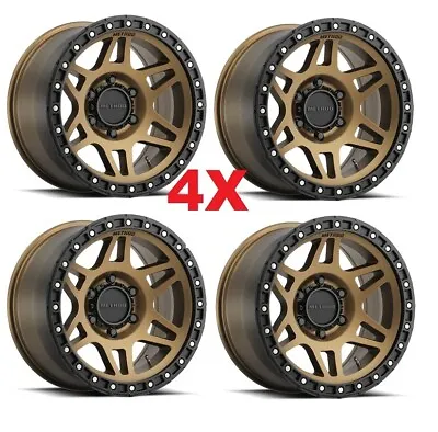 17 Method Mr312 Bronze Wheels Rims Mr31278560900 17 Fits Toyota Tacoma 4runner • $1395