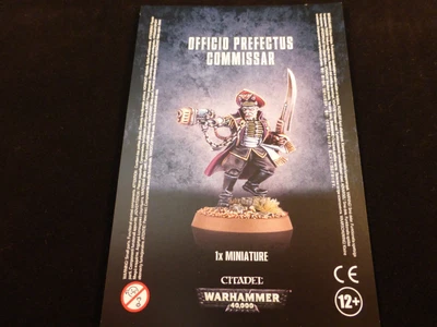 $20.11 • Buy Officio Prefectus Commissar 40K Astra Militarum Imperial Guard On Plastic Sprue