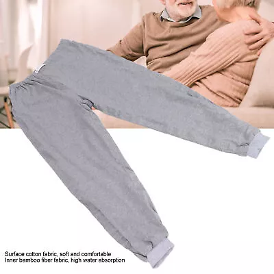 (XL)Elderly Washable Diapers Pants Waterproof Adjust Diaper Pants For Adult DTT • $41.28