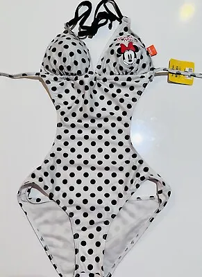 Disney Minnie Mouse Bathing Suit Sexy Cut Outs Size Small Ladies • $24