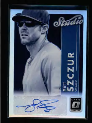 Matt Szczur 2017 Donruss Optic Studio Silver Prizm Autograph Auto Ak7979 • $6.99