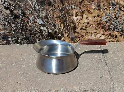 Vintage International Stainless Italy 18-8 Fondue Pot Only Stainless Steel • $9.99