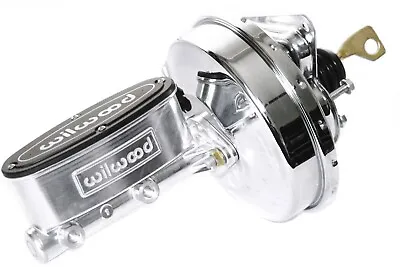 $389.50 • Buy 1967 1968 1969 Ford Mustang Polished Wilwood Master Cylinder Chrome Booster