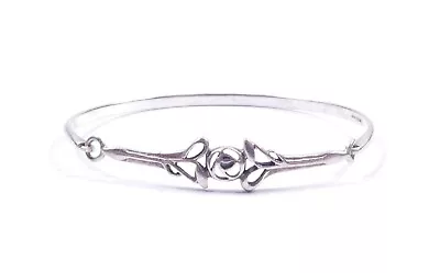Kit Heath Bangle 925 Sterling Silver Charles Rennie Mackintosh Design  • £35