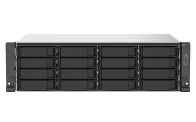 QNAP TS-1673AU-RP-16G NAS Rack (3U) Ethernet LAN Black Grey V1500B • £9461.37