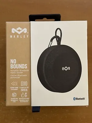 House Of Marley No Bounds Bluetooth Audio Speaker Black Waterproof BRAND NEW • $36.35