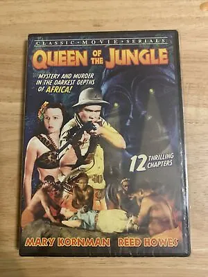 Queen Of The Jungle [DVD1935] 12 Thrilling Chapter Serial NEW Sealed 2006 • $10.48