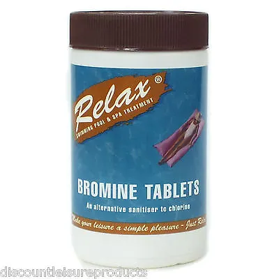 £28.99 • Buy Relax Bromine Tablets Swimming Pool & Spa Chemicals