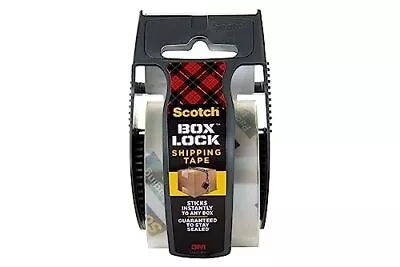 Scotch Box Lock Packaging Tape 1 Roll With Dispenser 1.88 In X 800 In Extreme... • $7.36