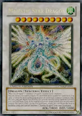 Yugioh! HP Majestic Star Dragon - CT06-EN003 - Secret Rare - Limited Edition Hea • $6.36
