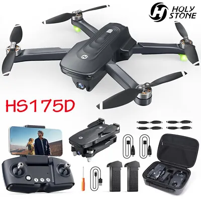 Holy Stone GPS Drone With 4K Camera Brushless Foldable Wi-Fi FPV RC Quadcopter • $167.99