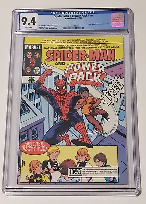 Spider-man & Power Pack (84) Free Giveaway High Grade Must Sell To Pay Rent • $75